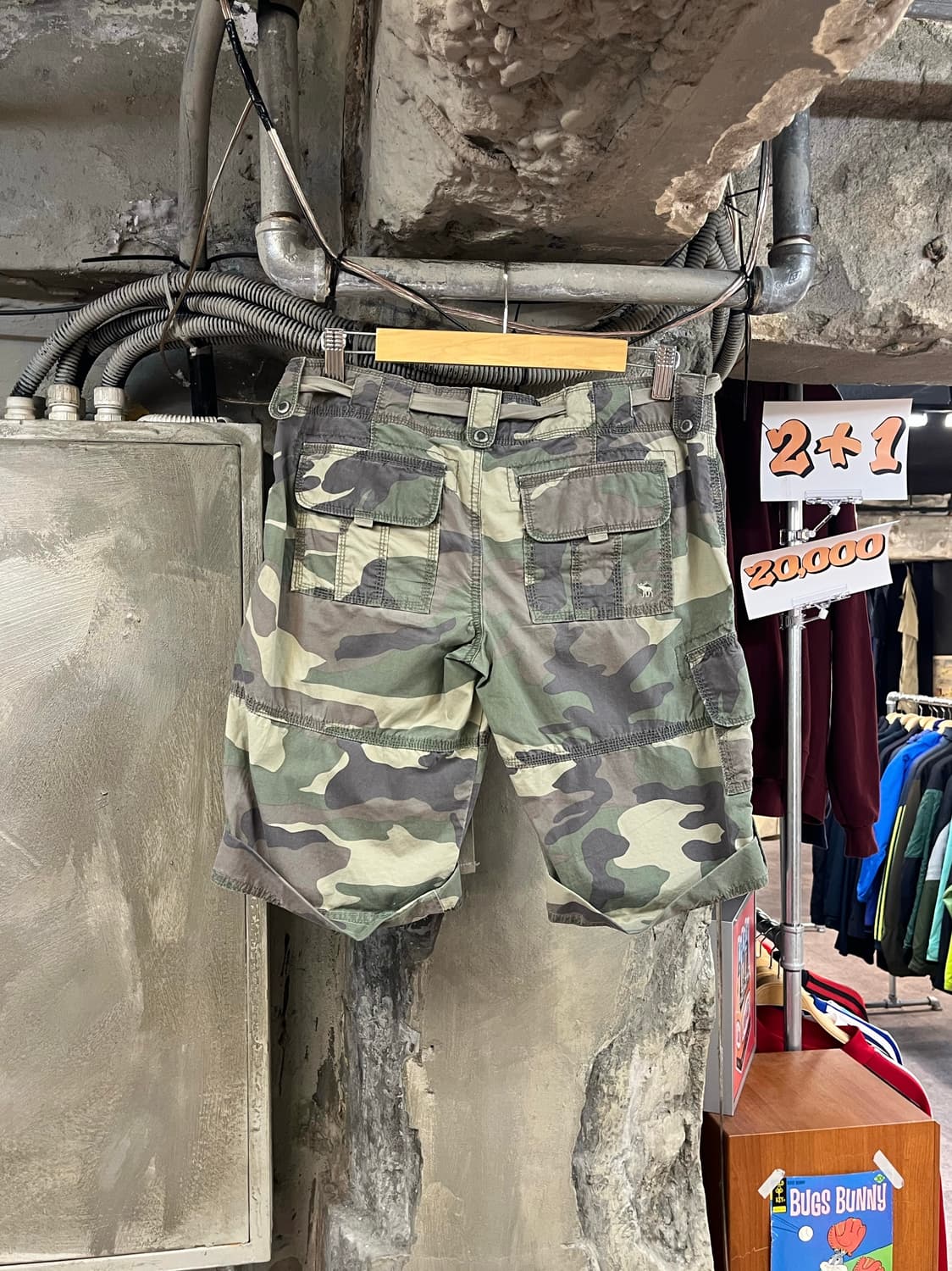 아베크롬비 카모 카고 하프 팬츠 #csz3472 상품이미지2