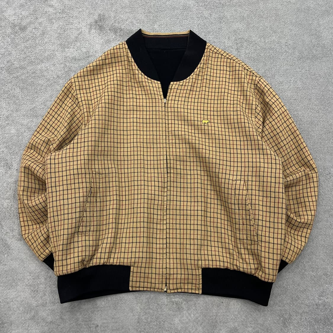 110 잭니클라우스 리버시블 울 블루종 자켓 상품이미지1