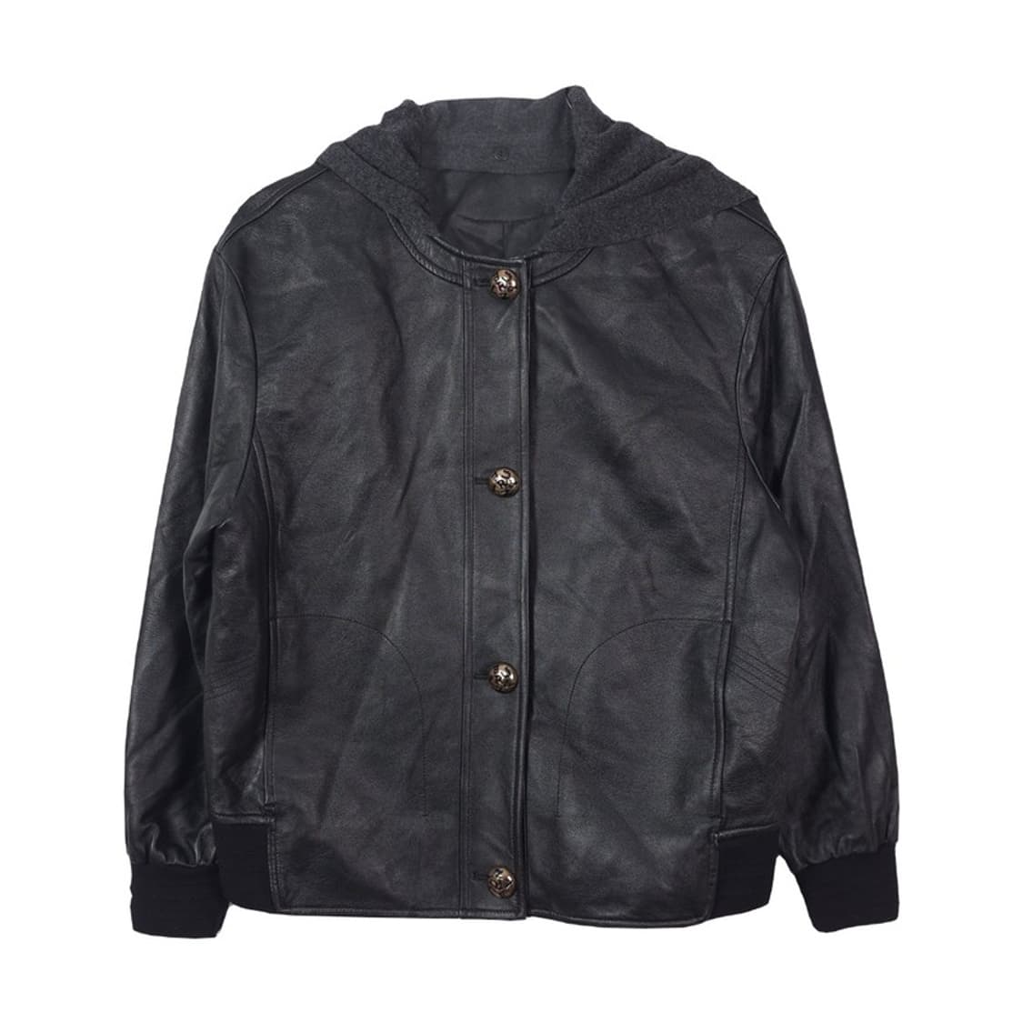 천연 양가죽 후드 블루종 자켓 66 상품이미지1