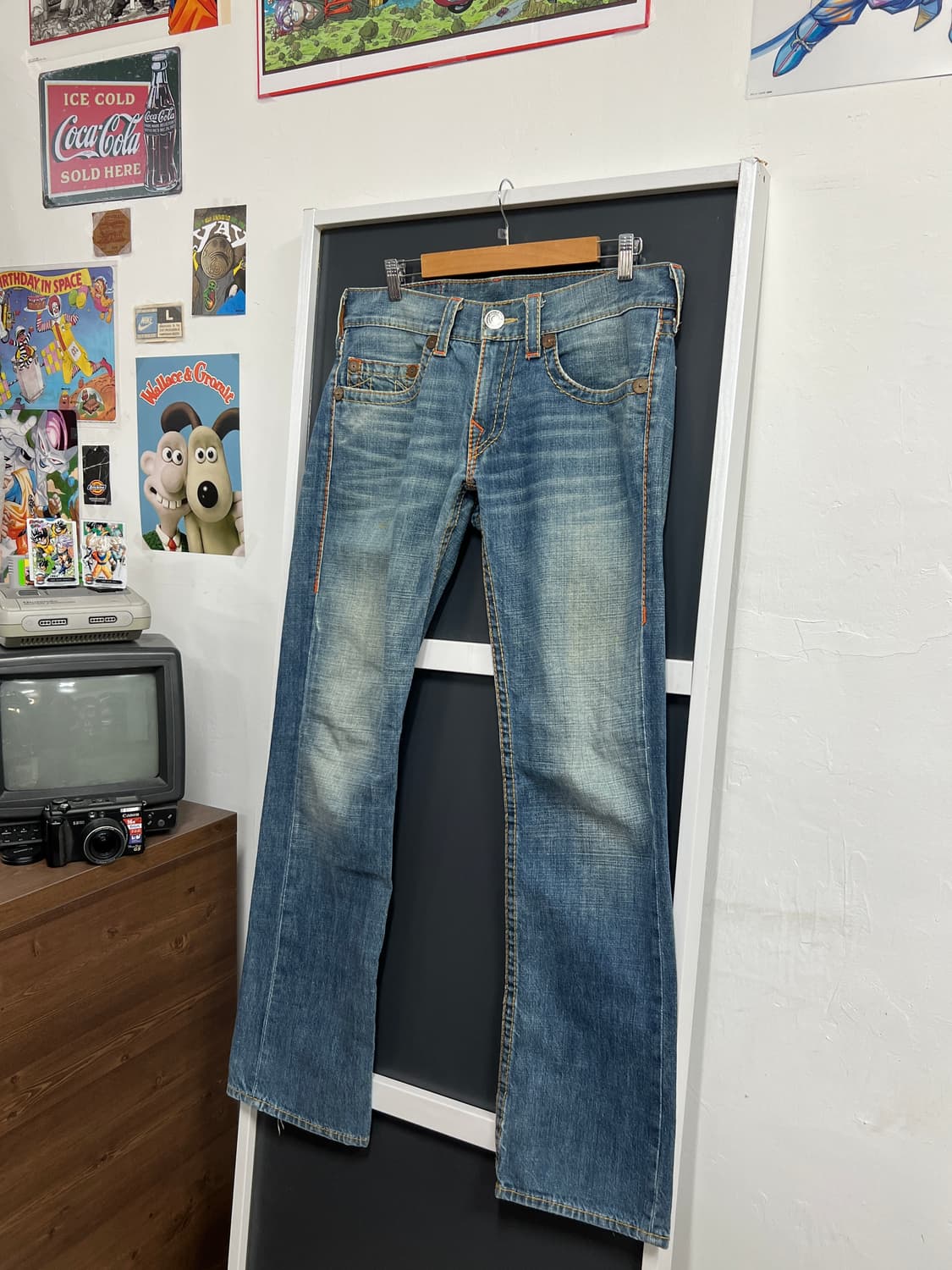 True Religion 트루릴리전 바비 빅 T 나팔핏 부츠컷 데님 팬츠 상품이미지10