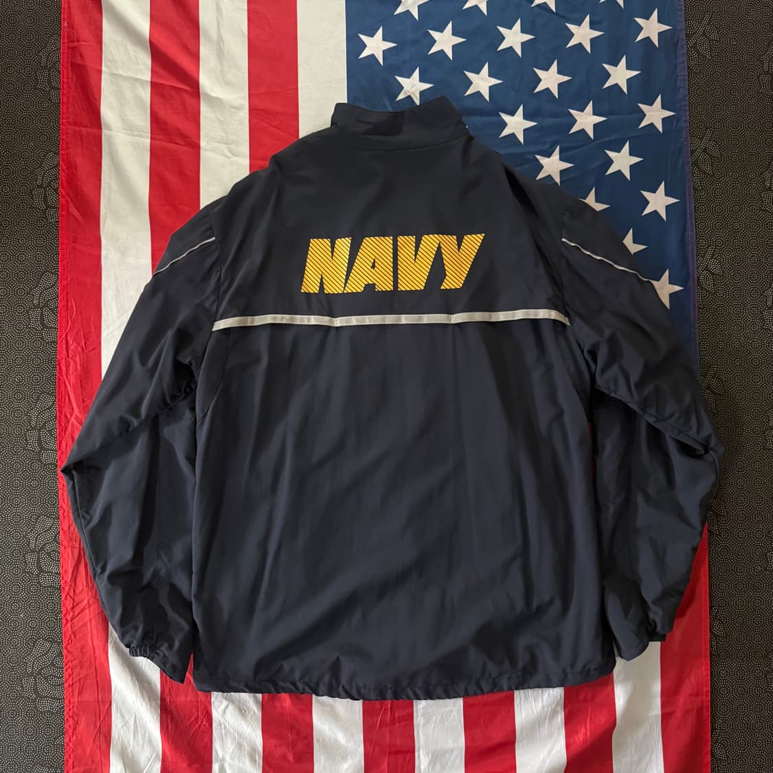 [M] 밀리터리 미 해군 NAVY 바람막이 러닝 자켓 -5 상품이미지6