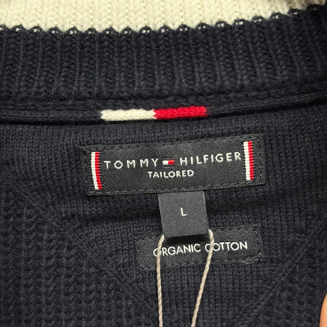 타미힐피거 니트 집업 2 상품이미지3