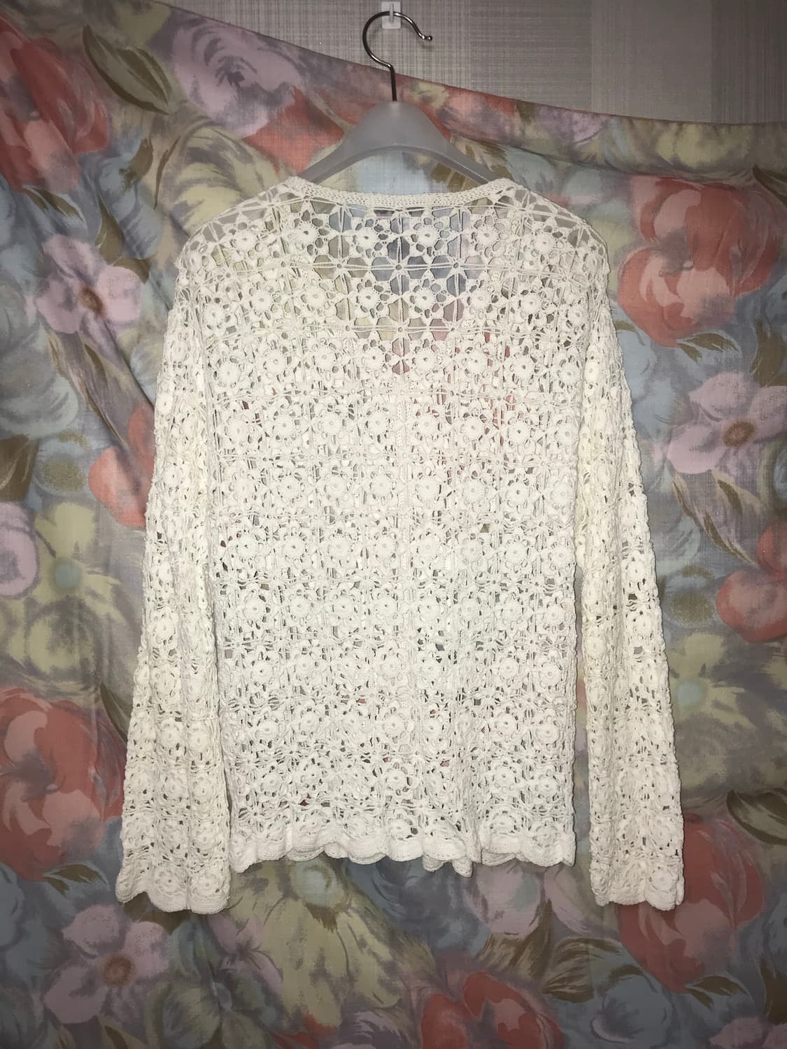 Flower crochet cardigan 상품이미지2