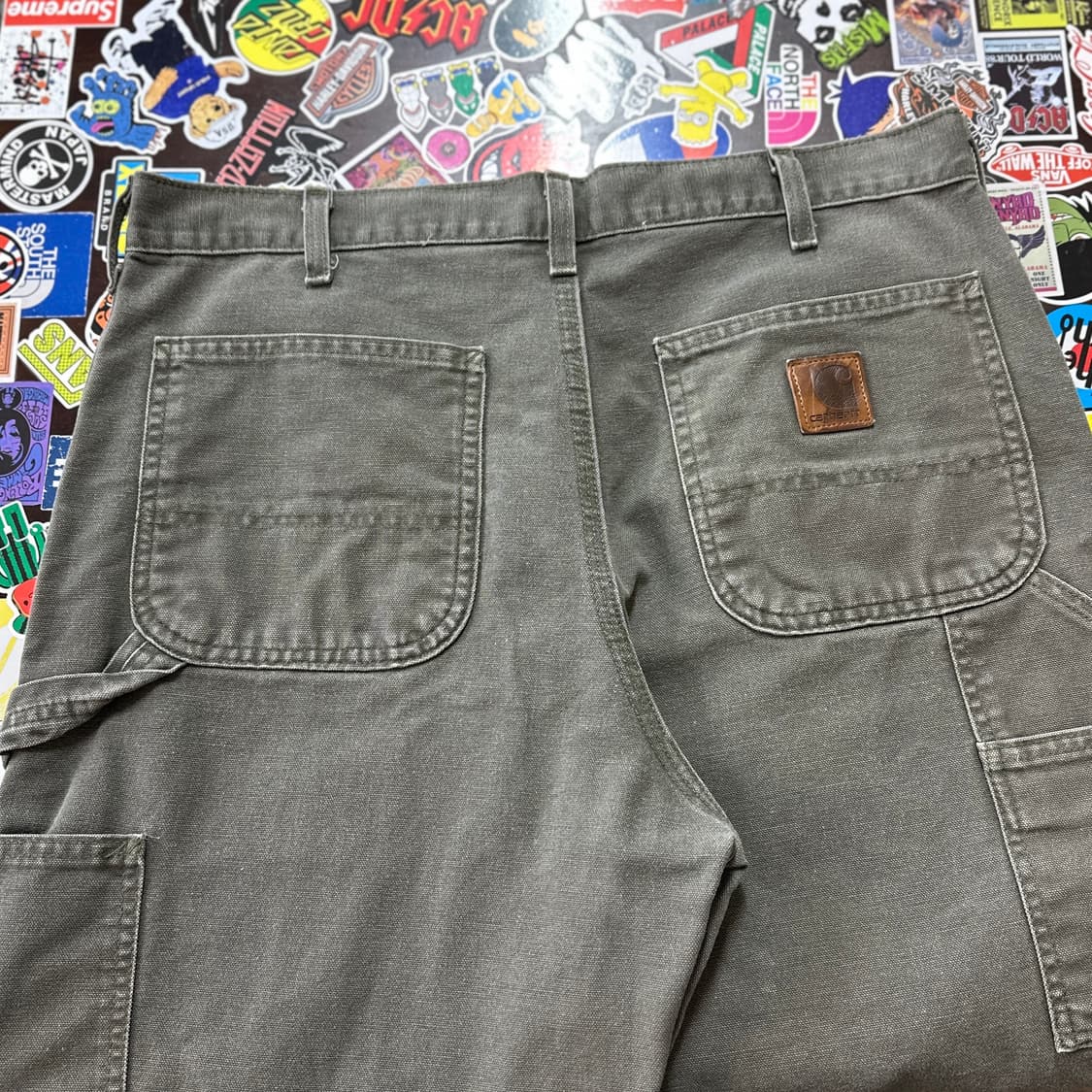 칼하트 카펜터 팬츠 B11-MOS 33 상품이미지3