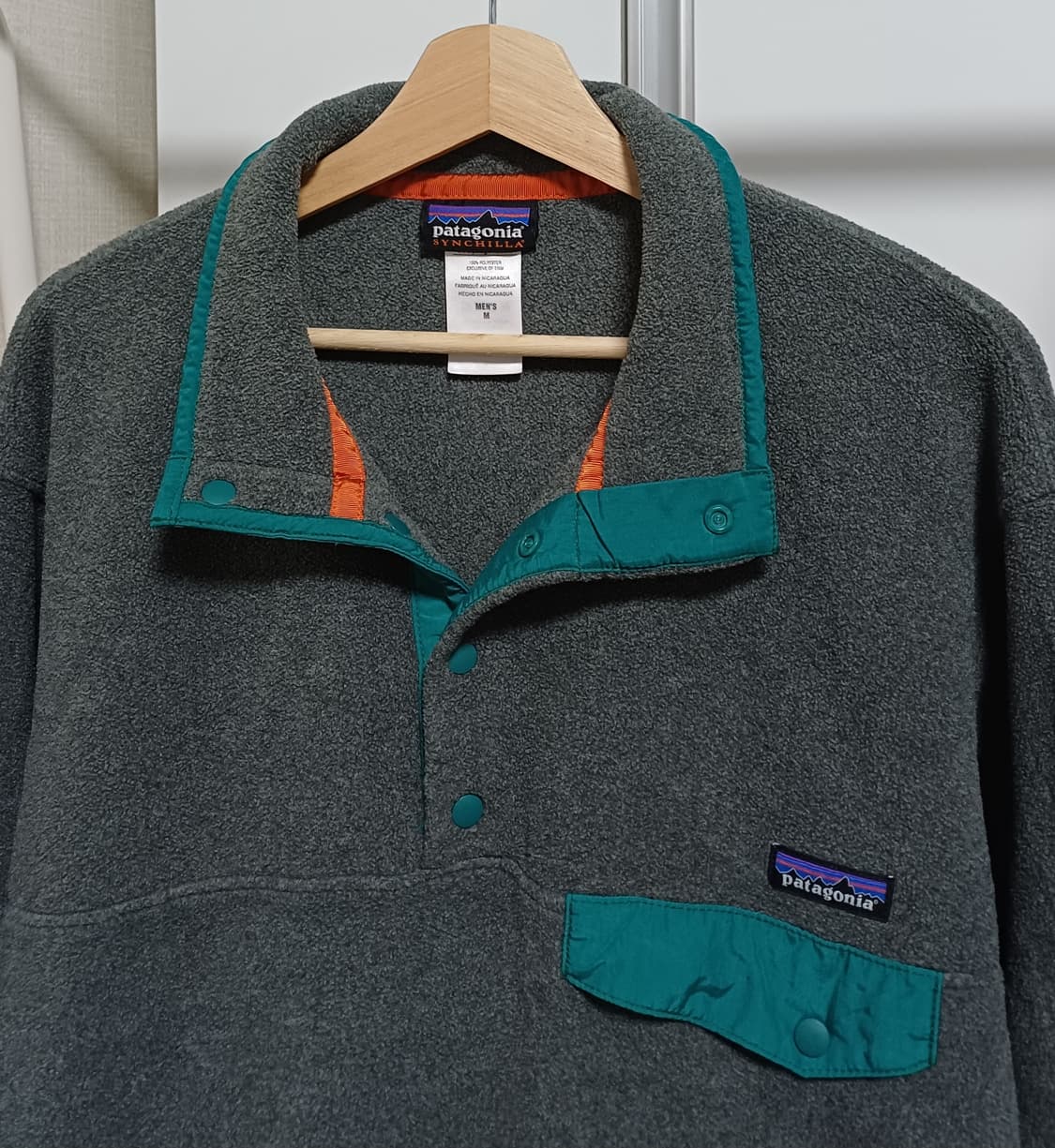 [M] 파타고니아 신칠라 스냅티 - 샤이아라보프 니켈 / 리젠 그린 상품이미지2