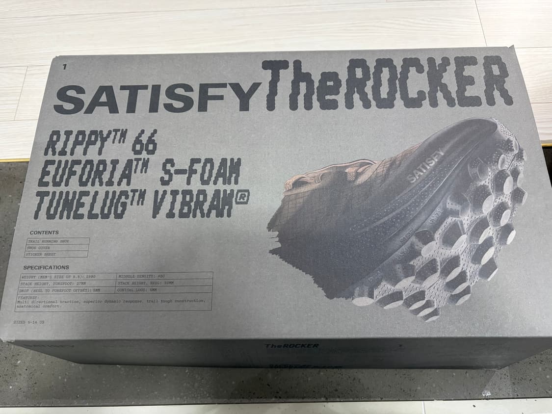 새티스파이 더 라커 쉐도우 컬러 트레일 런닝화 265 상품이미지7