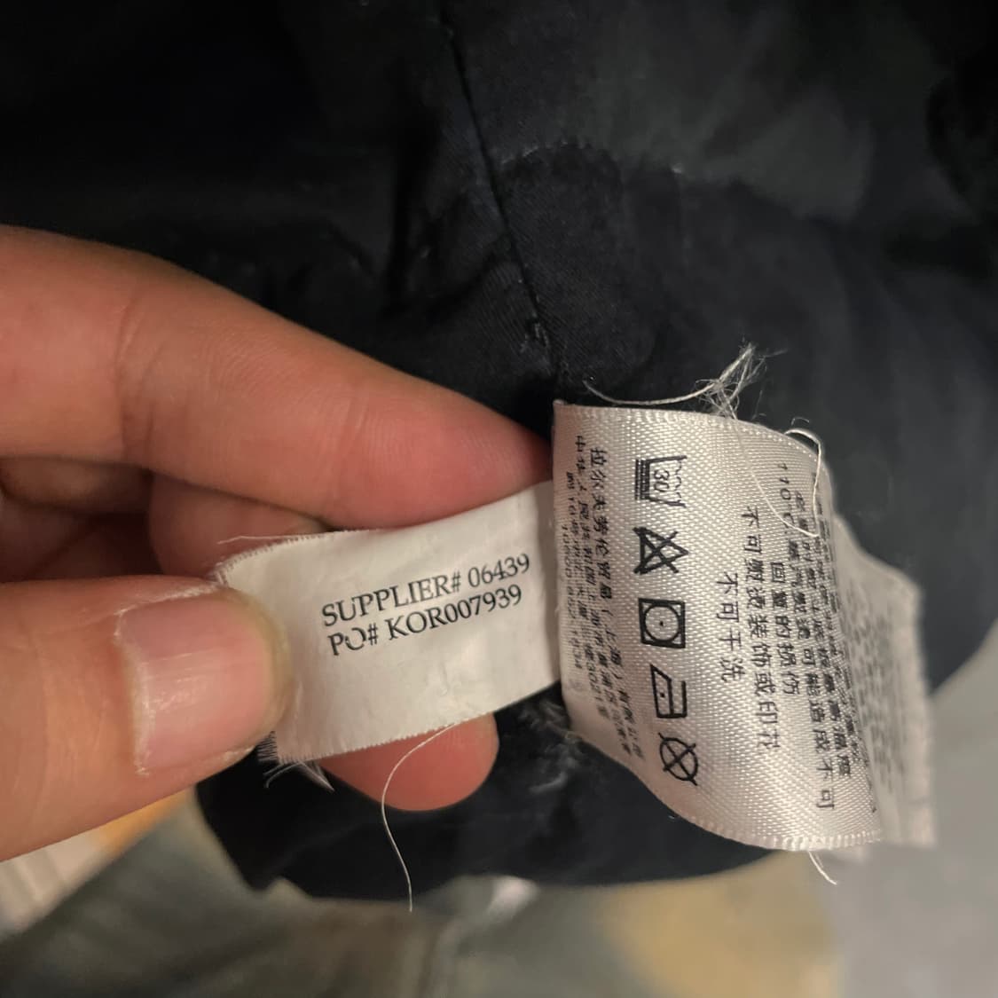 폴로 데님 앤 서플라이 N3B 체크 퍼 후드 야상 자켓 밀리터리 파카 상품이미지8