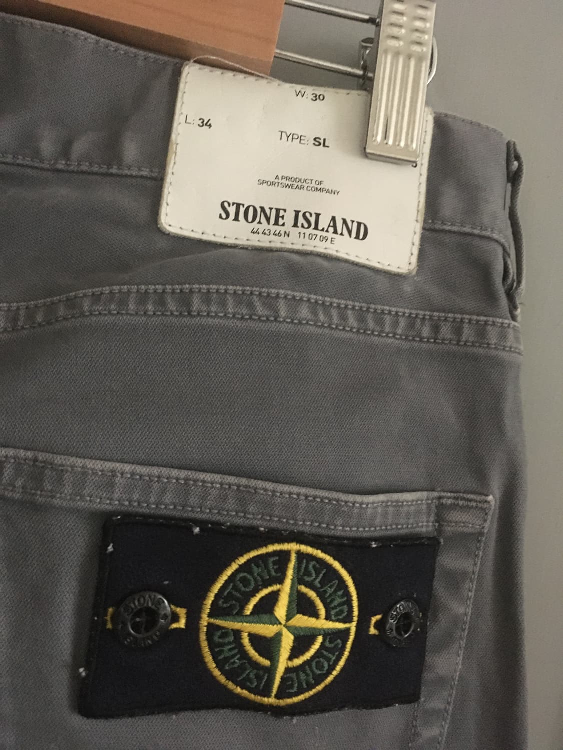 스톤아일랜드 와펜 바지 상품이미지2