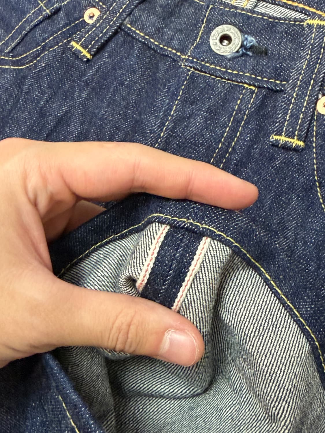 [31] 브론슨 44801 셀비지 생지 데님팬츠 상품이미지5