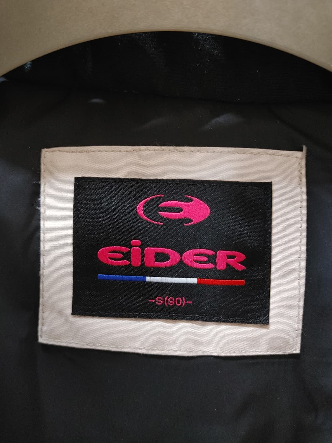 EiDER 아이더 여성 아이보리 오리털 사파리형 후드 패딩 상품이미지4