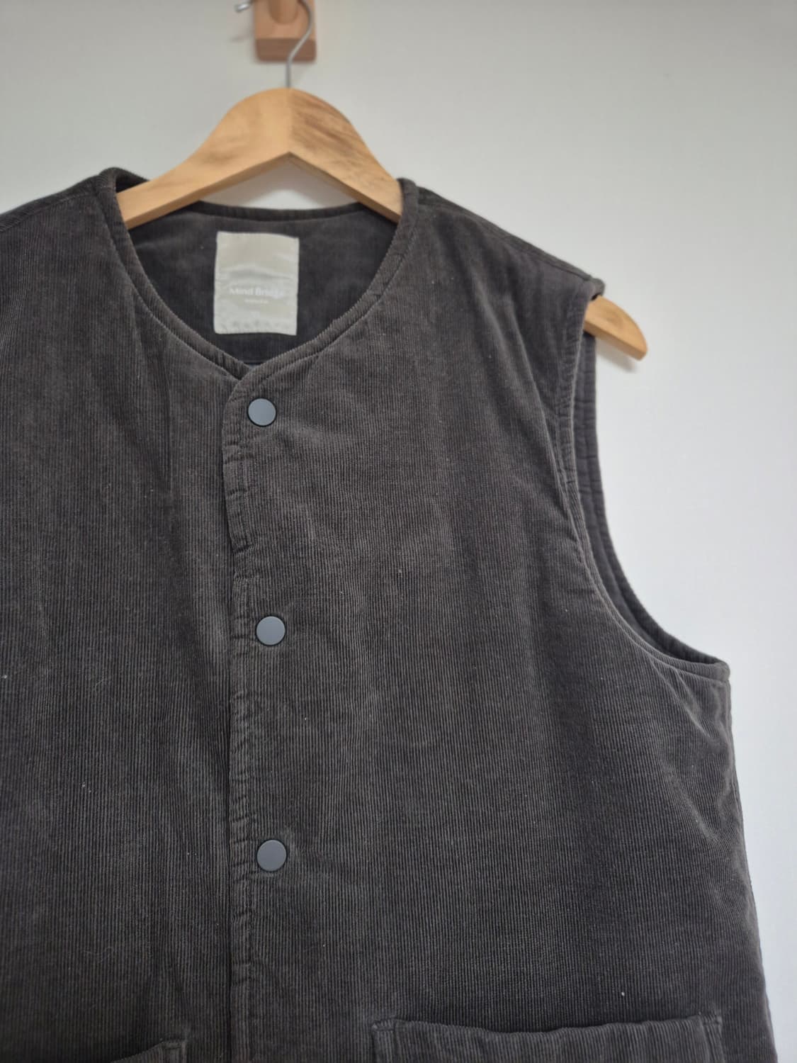 [105]마인드브릿지 패딩베스트 다크브라운 상품이미지3