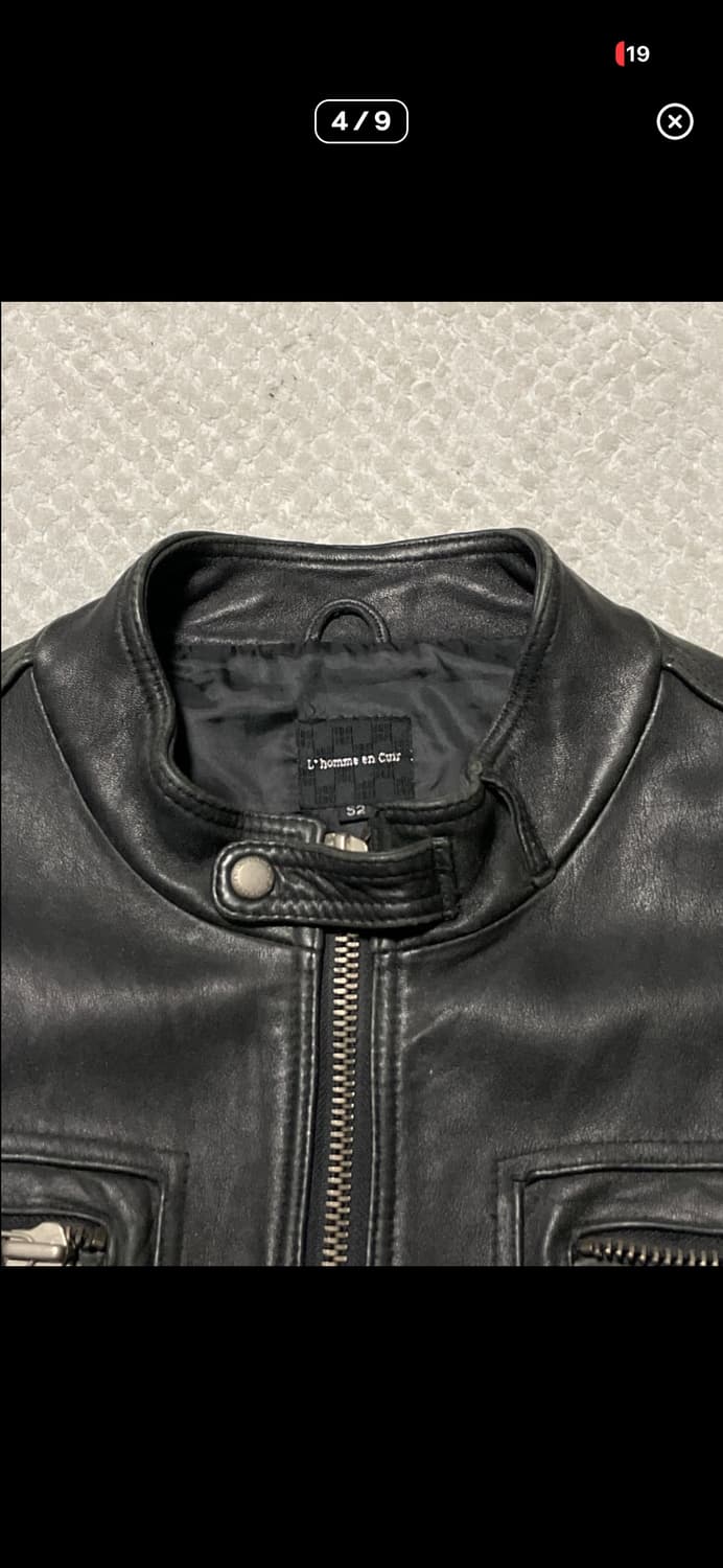 L'homme en cuir 소가죽 레더자켓 상품이미지4