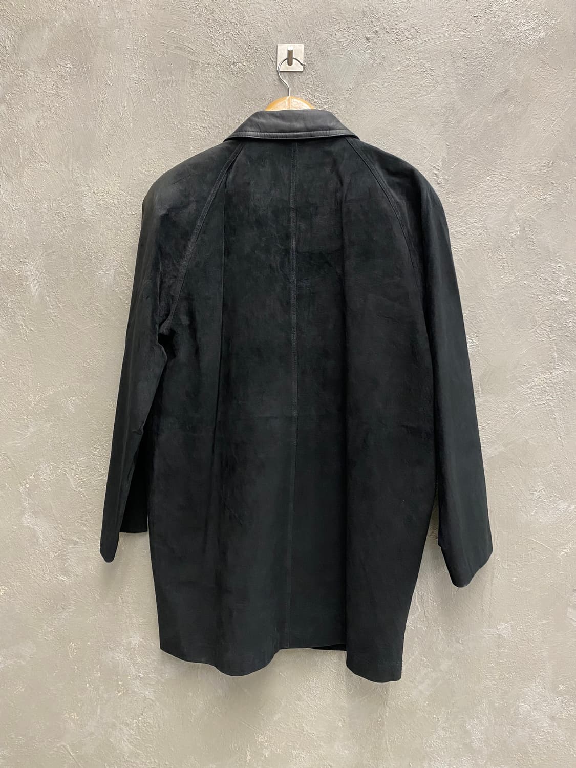 [L] 90s Vintage 빈티지 리얼 스웨이드 레더 코트 상품이미지7