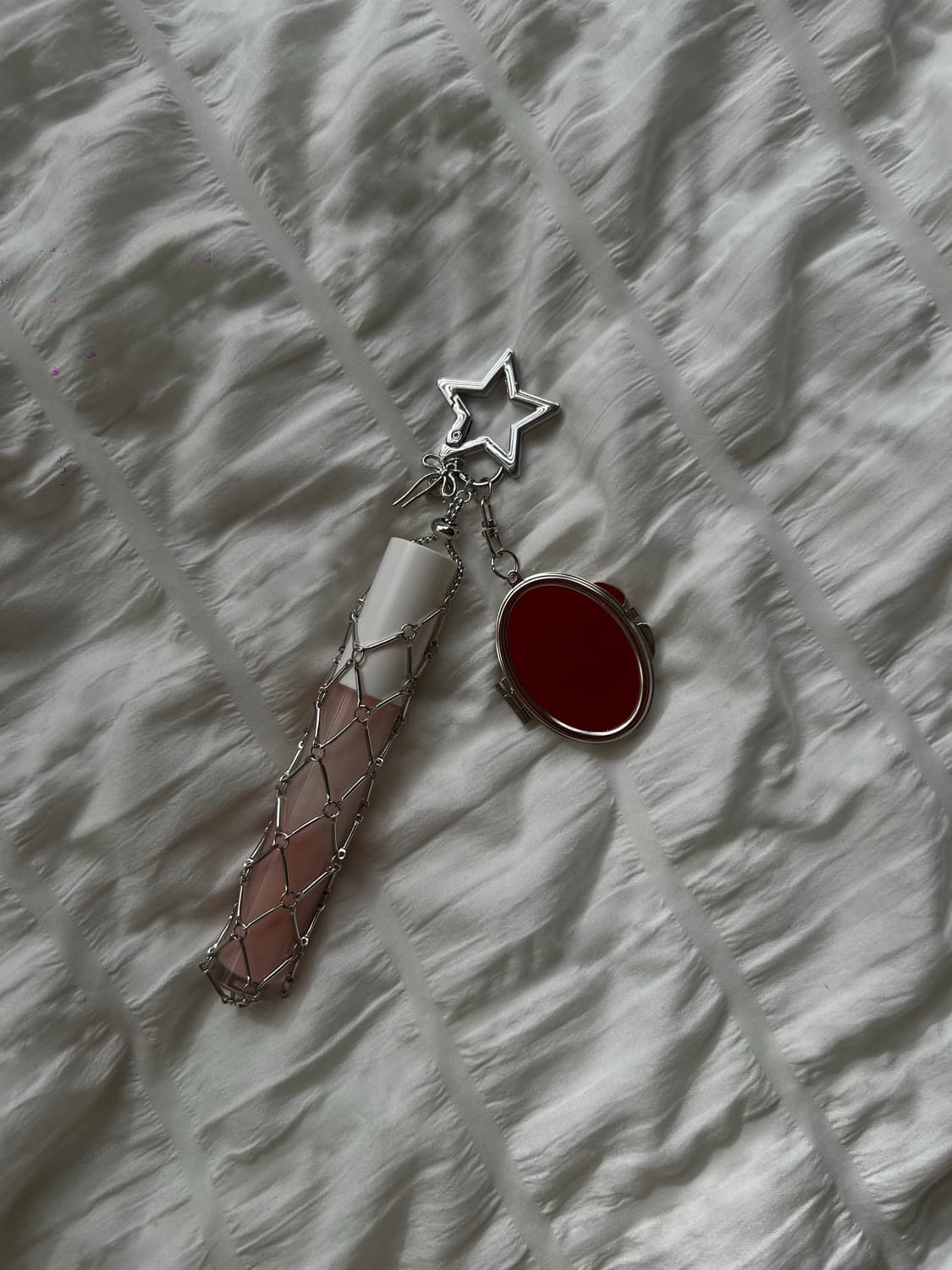 키링 립스틱 홀더 + 거울 세트 상품이미지5