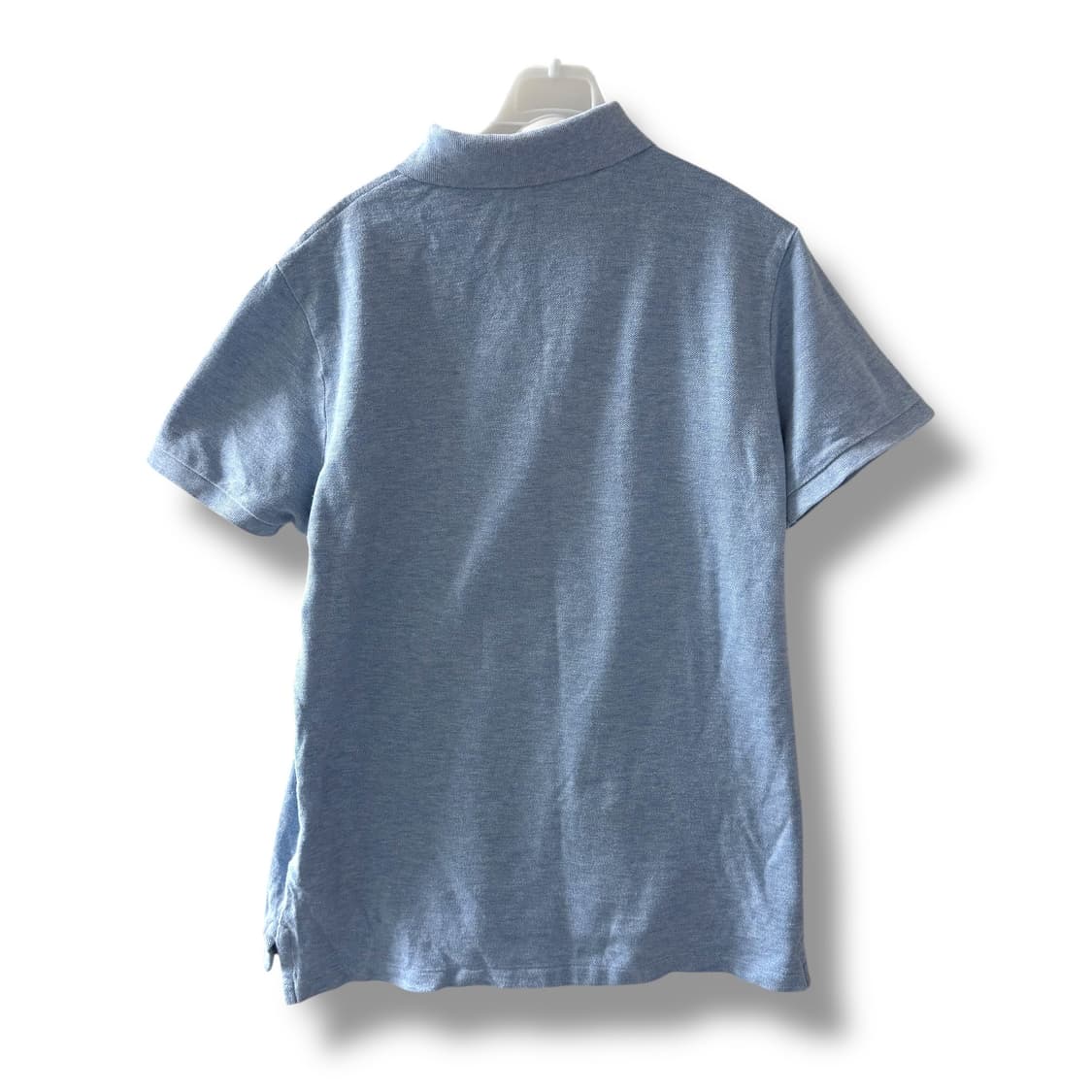 [S] 폴로 커스텀슬림핏 블루 카라티 상품이미지4