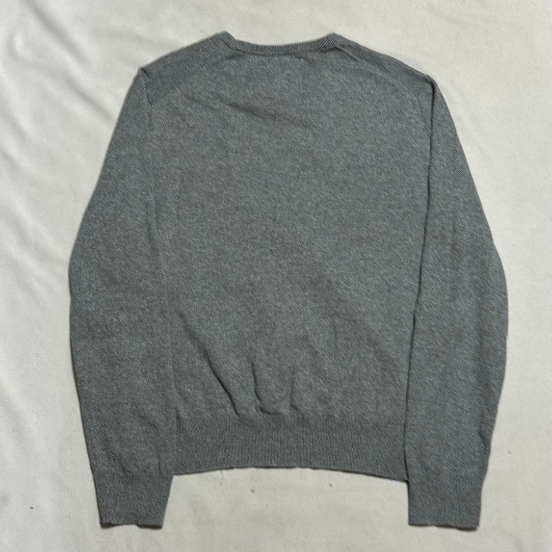 M 폴로랄프로렌 블랙 포니 그레이 피마 코튼 니트 상품이미지3