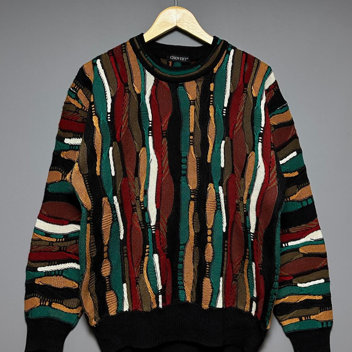 [L]쿠지st 빈티지 케이블 니트 상품이미지1