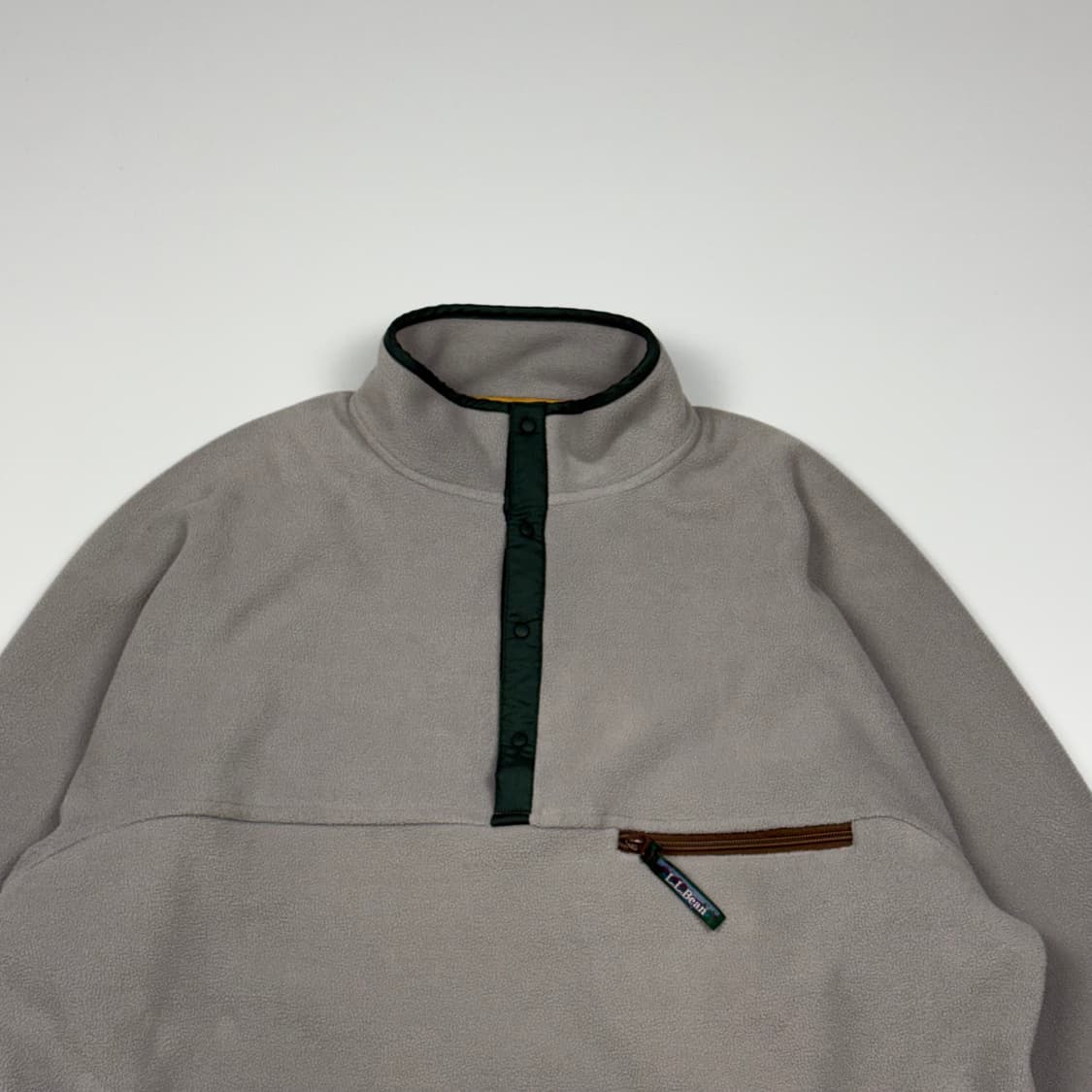 (110) 엘엘빈 Solon 플리스 풀오버 라이트그레이 상품이미지3