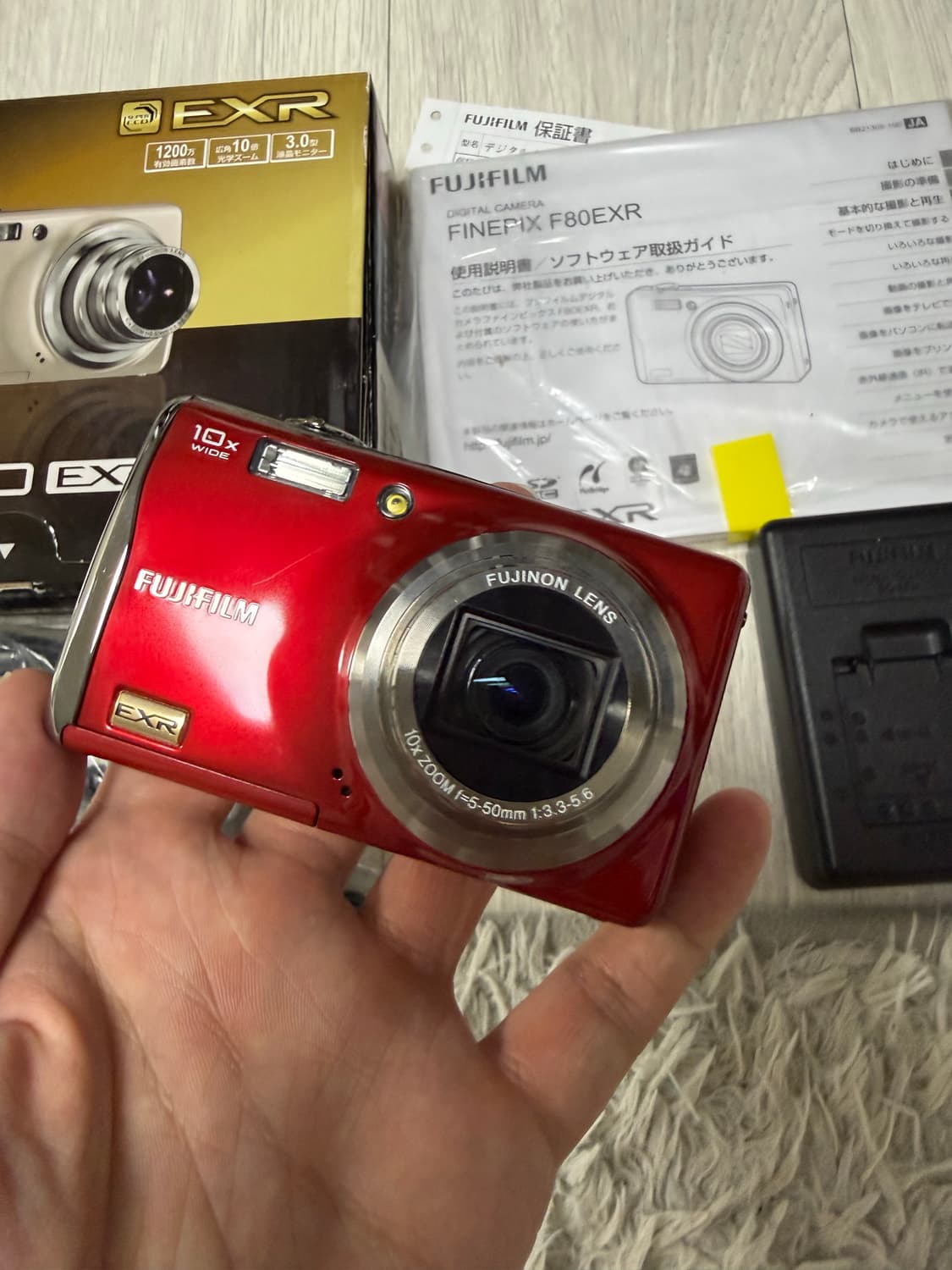 (풀박스/아일릿 디카) 후지필름 파인픽스 F80EXR 카메라 상품이미지2