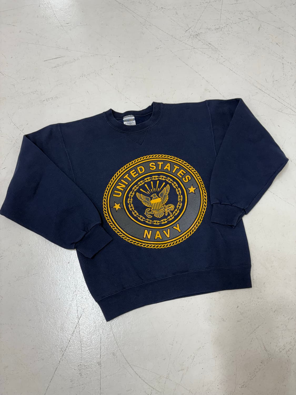 90‘s US Navy Soffee Sweat shirt. 상품이미지2