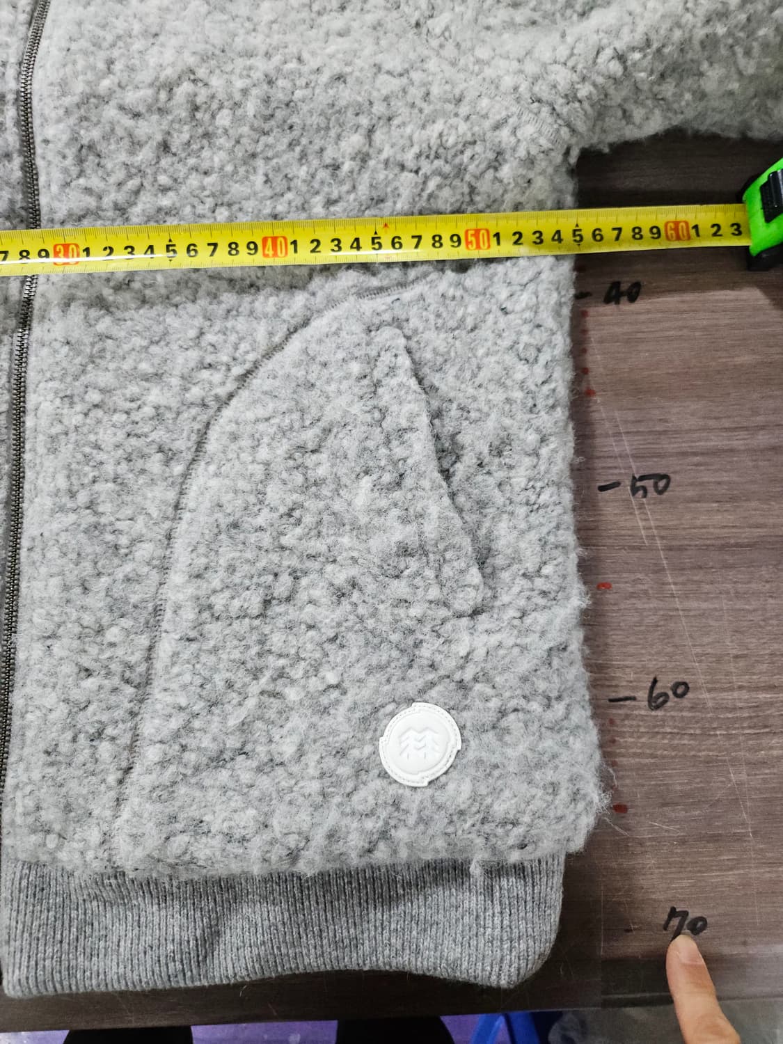 코오롱스포츠 여성 부클 플리스 스테디 움넥 재킷 95 상품이미지9