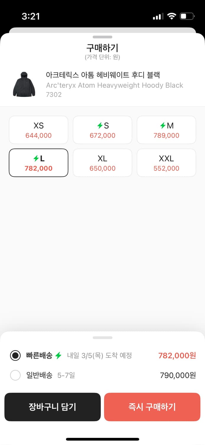 아크테릭스 아톰 헤비웨이트 (L) 상품이미지5