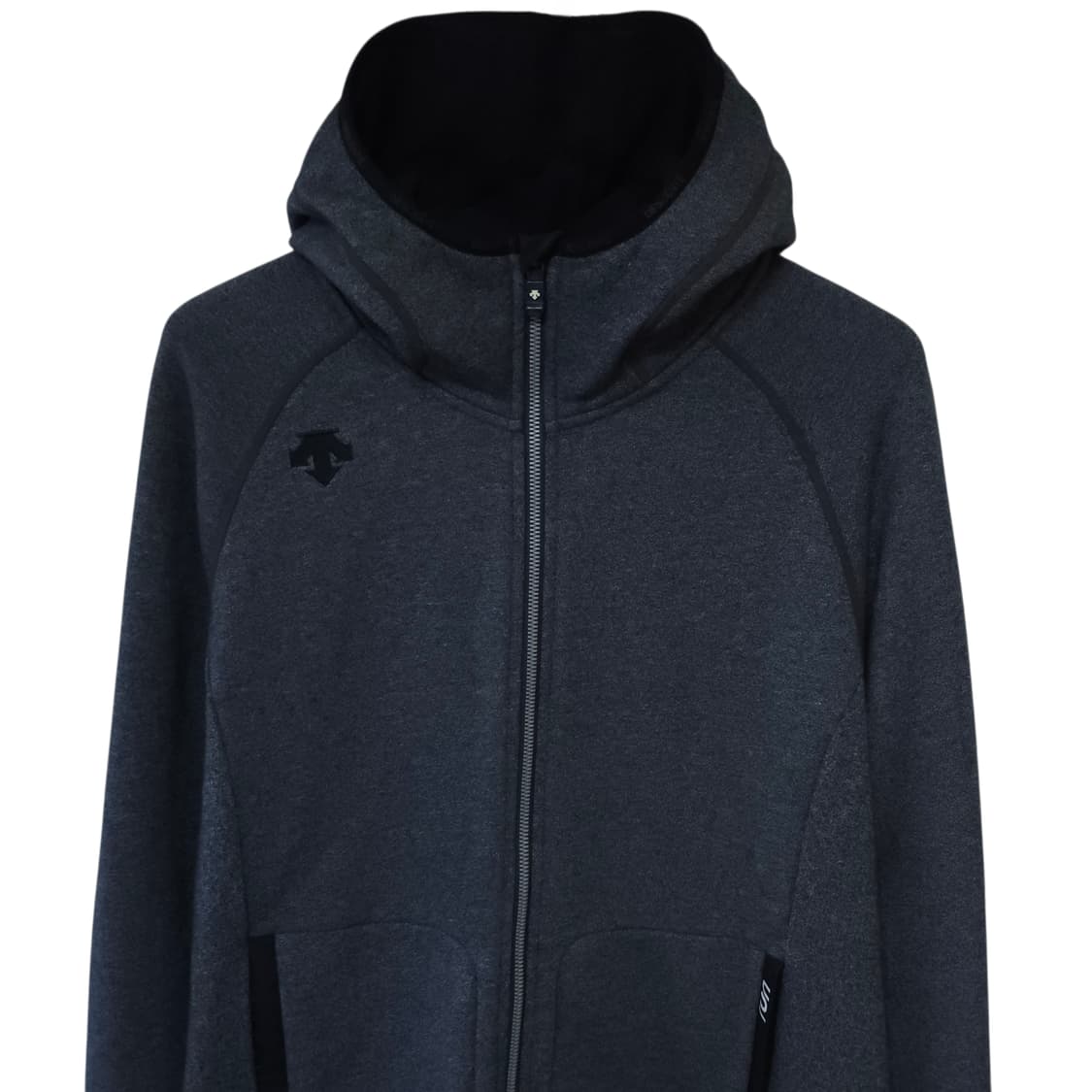 데상트 기모 져지 집업 95-100 트랙탑 상품이미지2