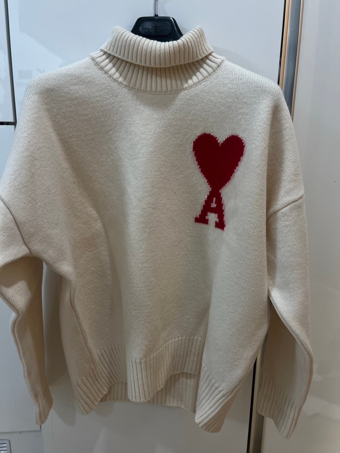 아미 인타르시아 터틀넥니트 105-107 (새상품급) 상품이미지1