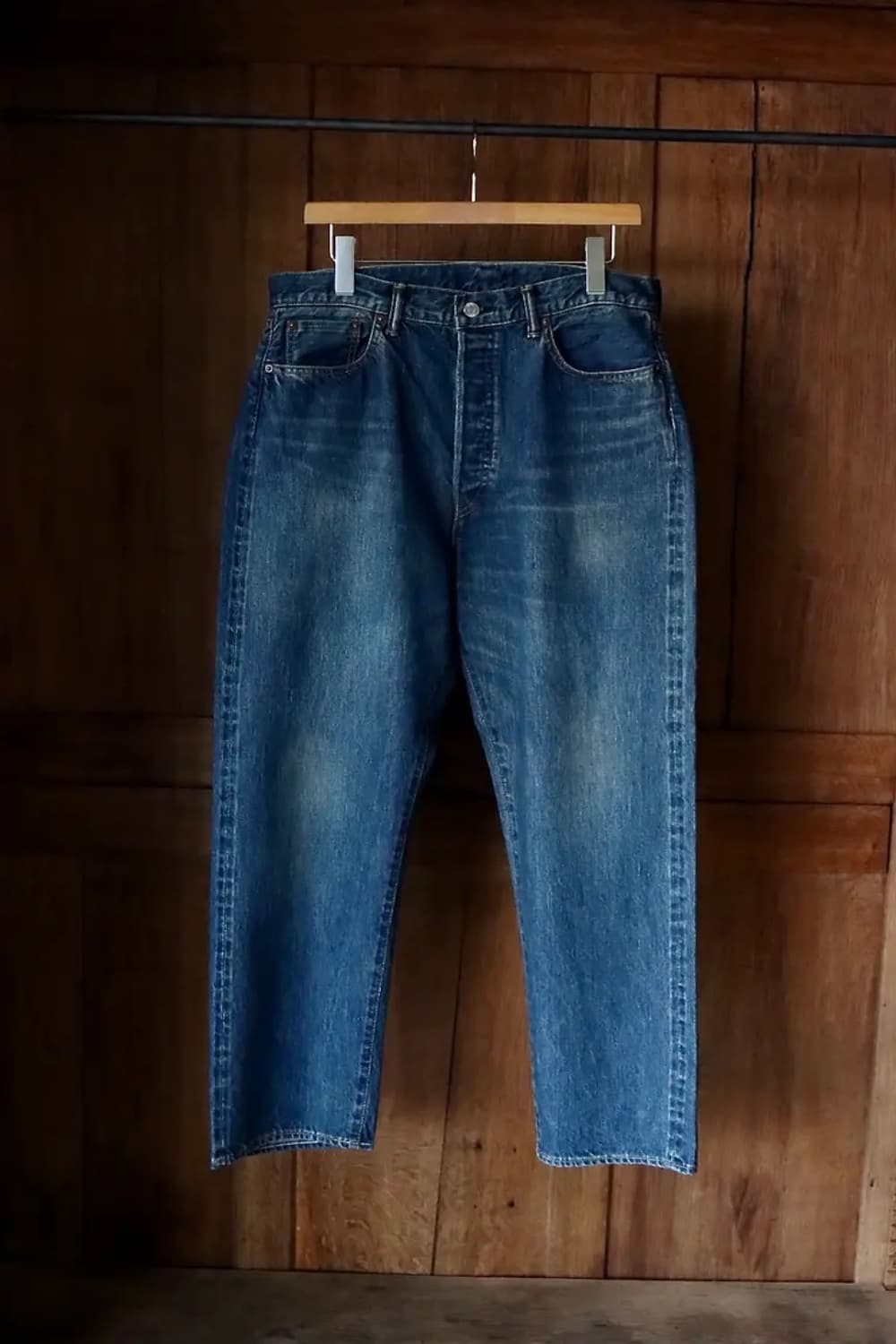 아프레쎄 Washed Denim Wide Pants 상품이미지1