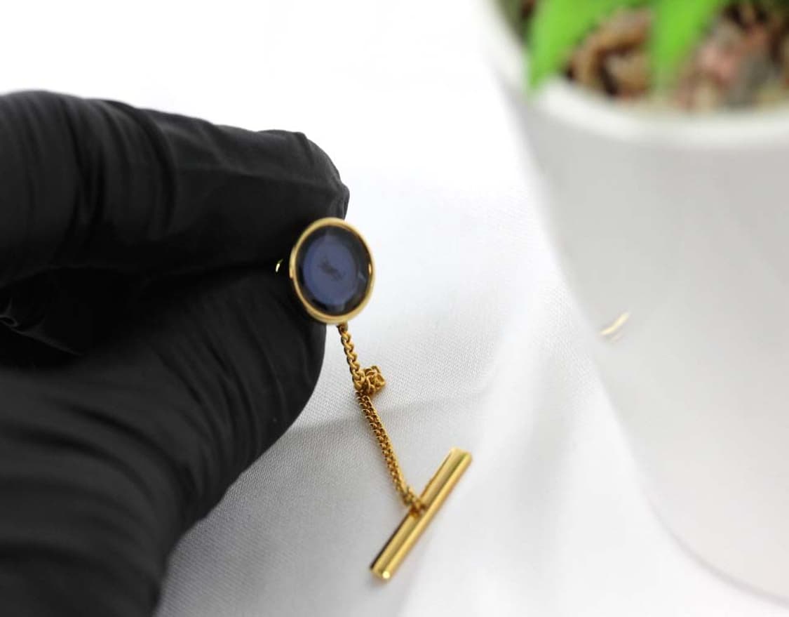 입생로랑 A+등급 남자 명품 뱃지 핀 포인트 빈티지 상품이미지7