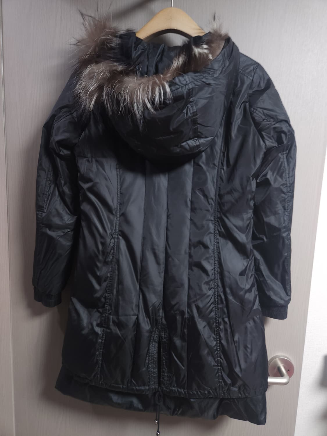 파리게이츠 골프 오리털 경량롱패딩, 0 SIZE 상품이미지4