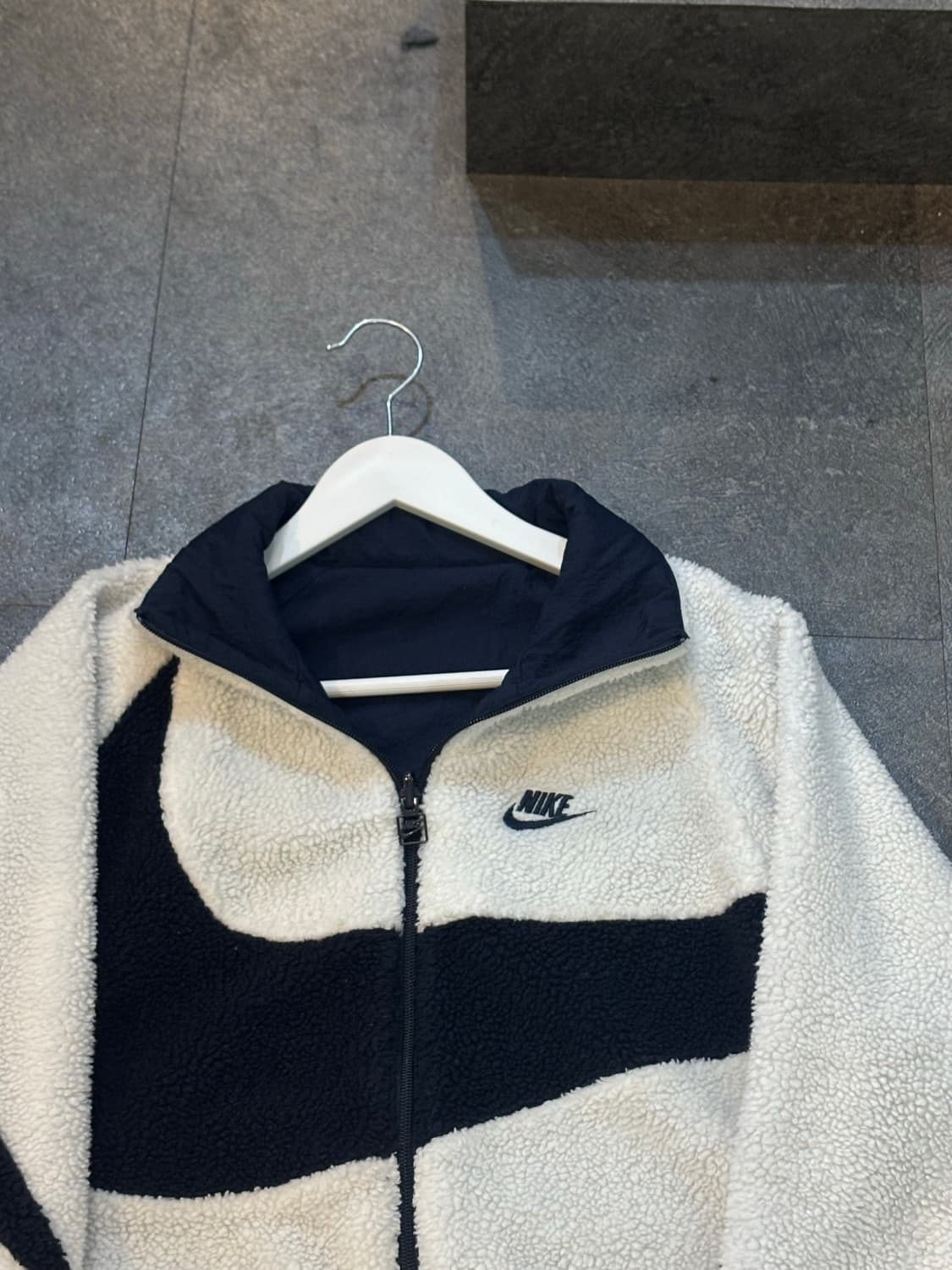 나이키 리버시블 빅스우시 후리스 뽀글이 점퍼 S사이즈 상품이미지4