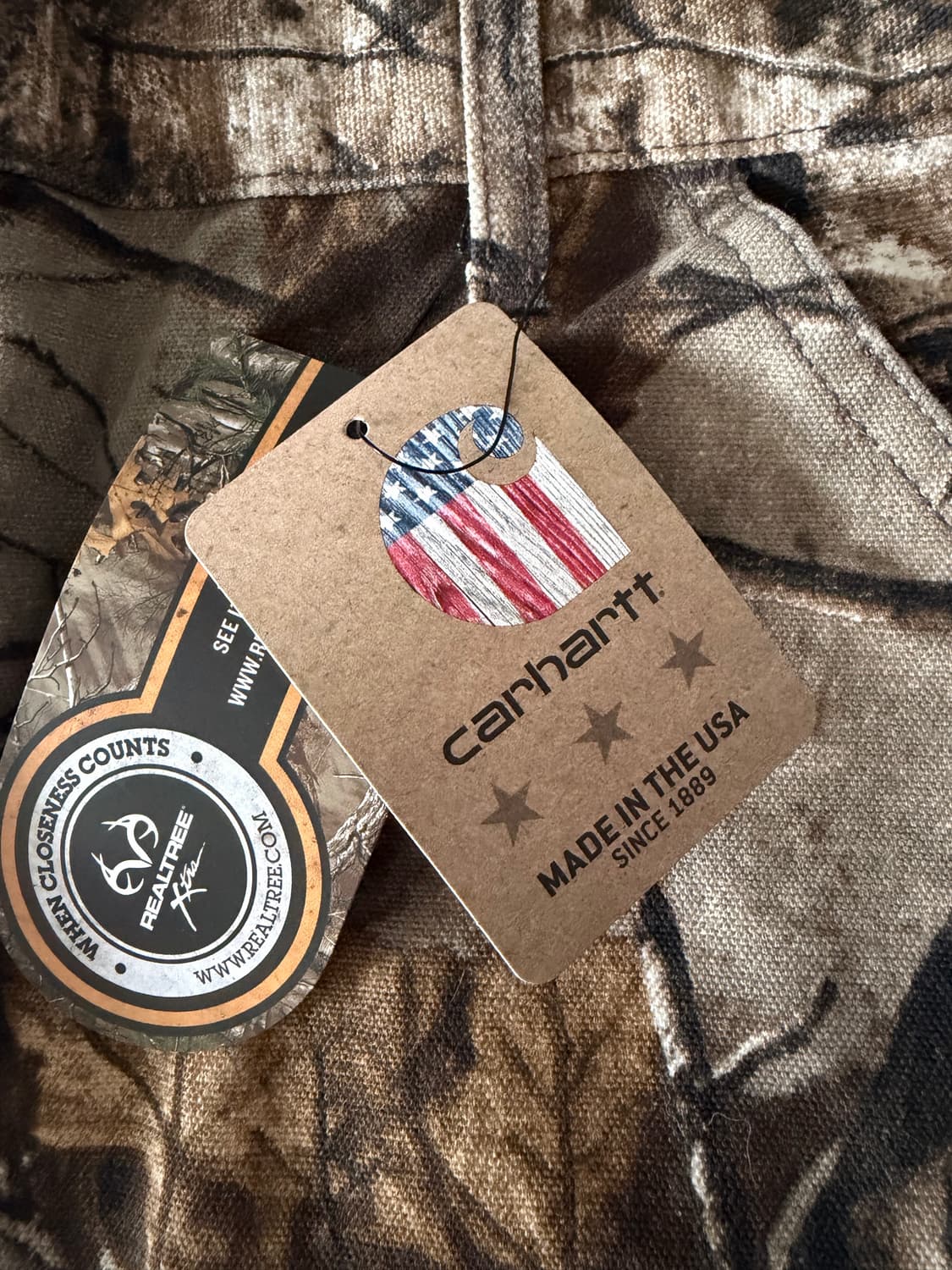 칼하트 리얼트리 싱글니 팬츠 B235 977 40X30 상품이미지4