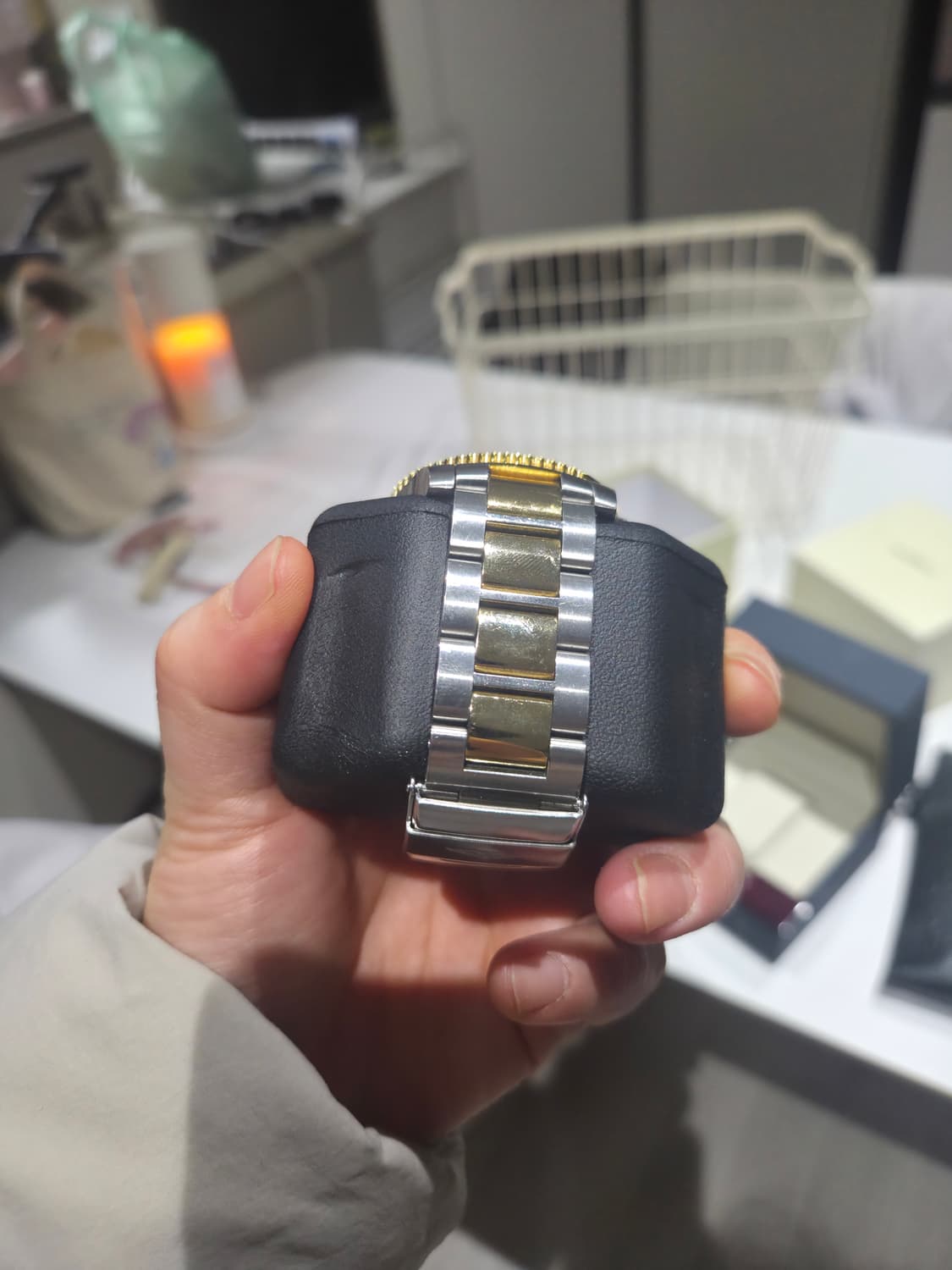 론진 하이드로콘퀘스트 콤비색상 41mm 쿼츠 상품이미지7