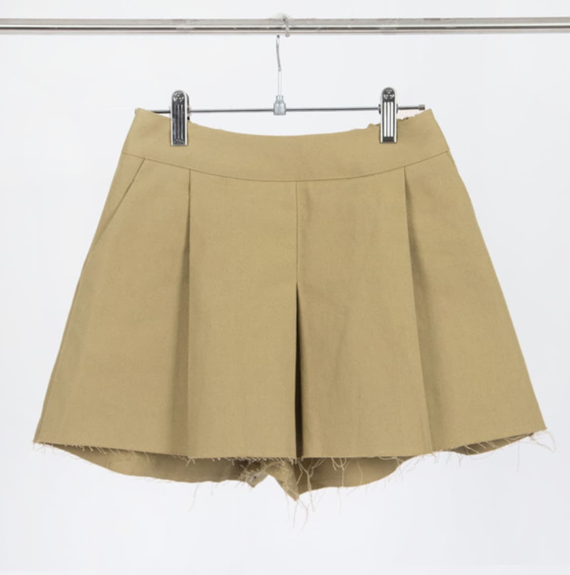 PLEATS CULOTTEPANTS BEIGE 상품이미지2