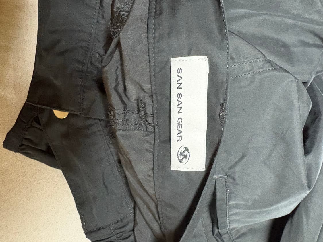 산산기어 22FW 지퍼 팬츠 사이즈1 상품이미지4