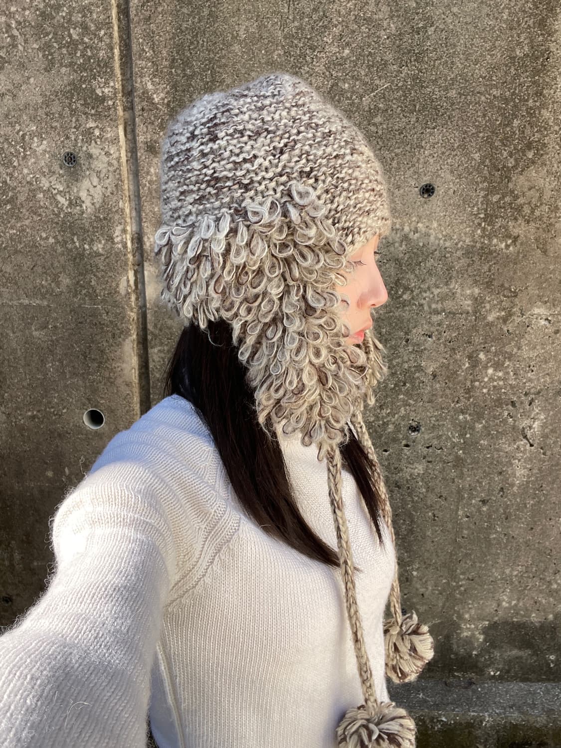 vintage earmuff fur hat / F 상품이미지6