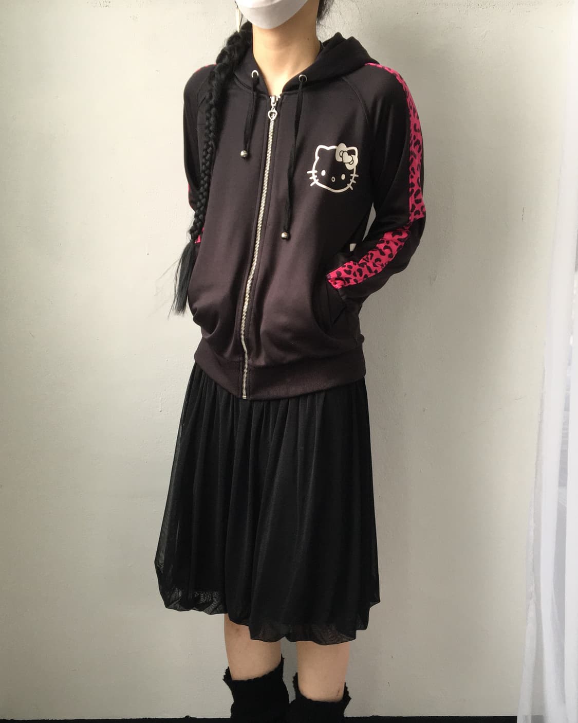 Hello kitty hood zip up 상품이미지8