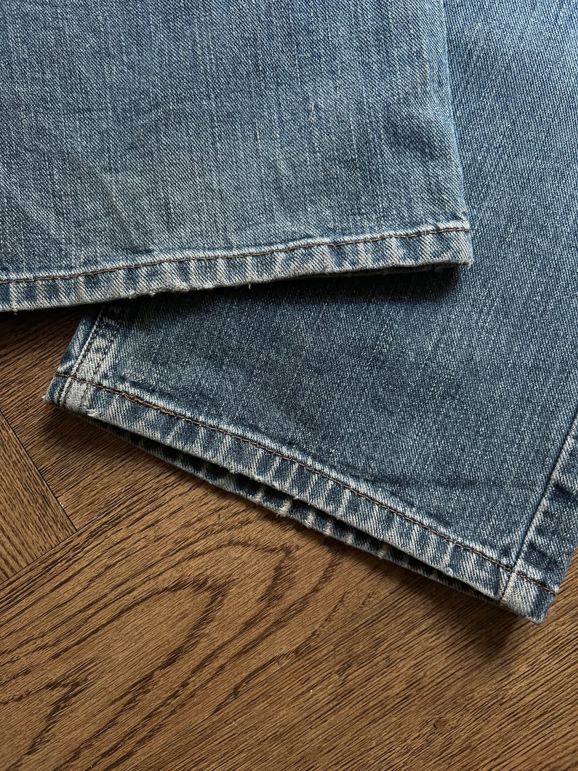 [30]00's 리바이스 569 빈티지 워싱 와이드핏 데님 팬 상품이미지4