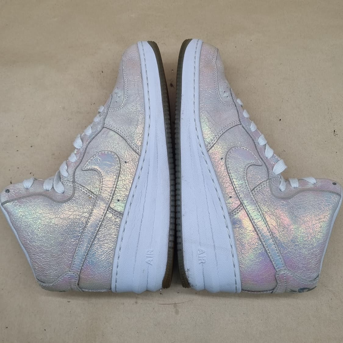 나이키 루나 포스1 남성키높이하이탑275 굽7 상품이미지5