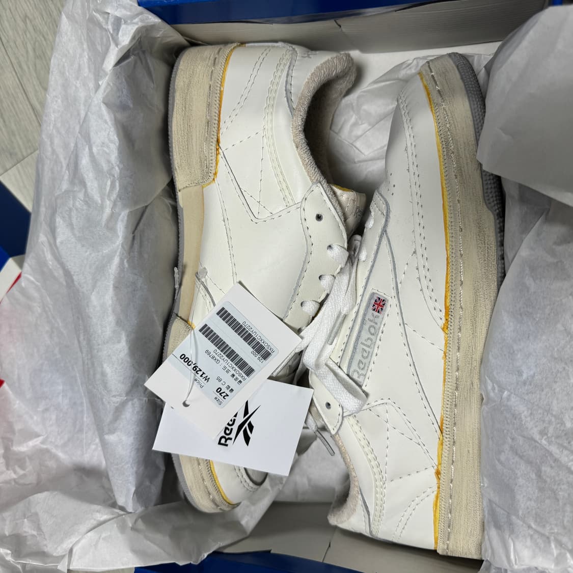 리복 클럽c85 허스키 270 상품이미지5