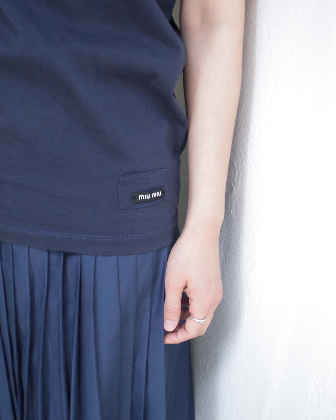 MIU MIU puff sleeve top 상품이미지2