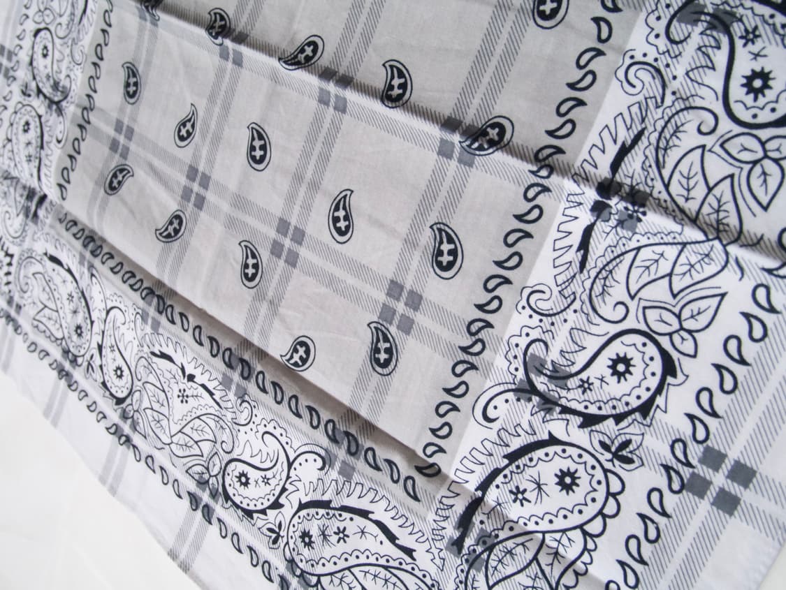 [ paisley check bandana ] 상품이미지7