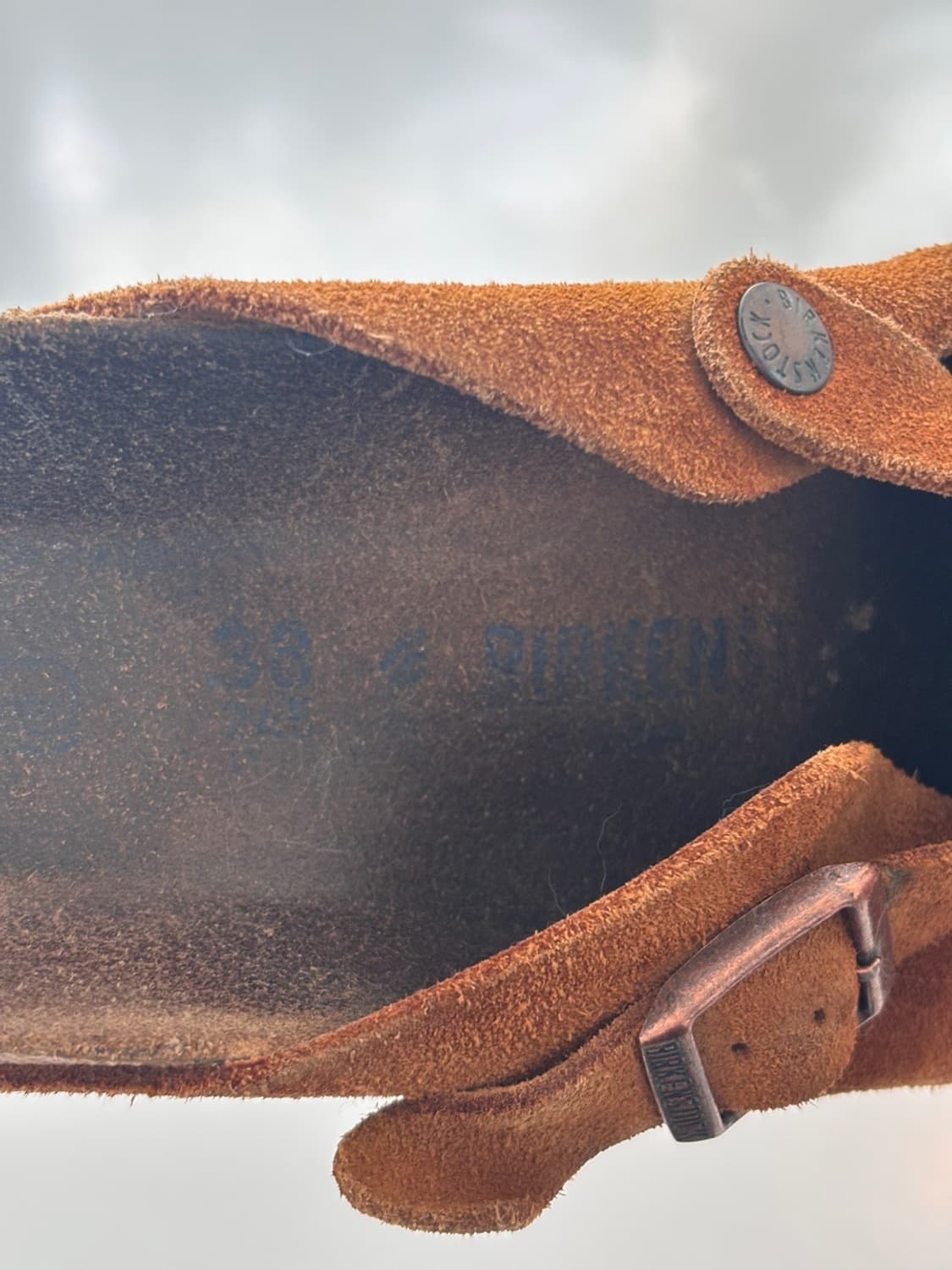 Vintage Birkenstock Suede Sandal 상품이미지9