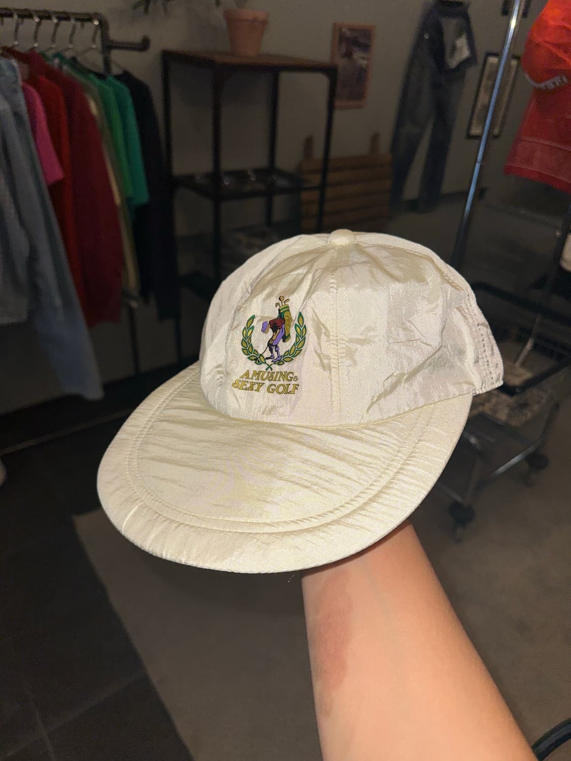 90’s A musing & Sexy Golf nylon longbill 상품이미지3
