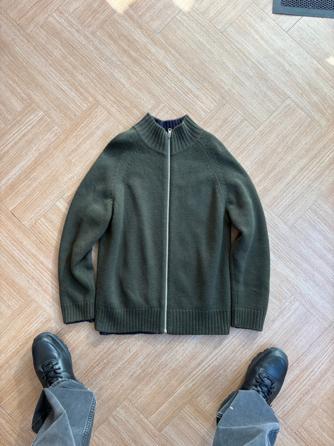 Unite Arrows Blue Label 리버시블 니트 상품이미지1