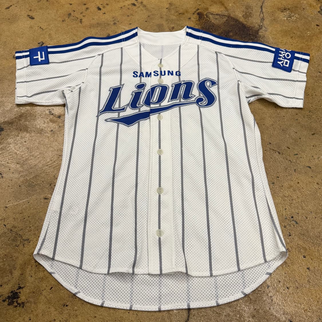 [95] 삼성 라이온즈 왕조 올드 유니폼 마킹 제거 b18 상품이미지2