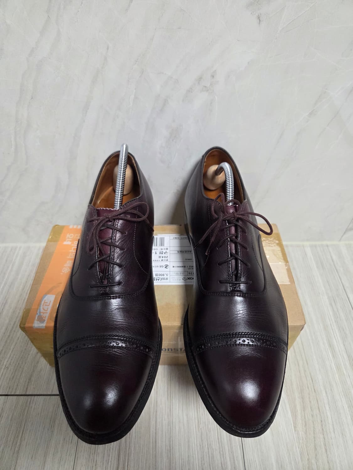 알든 905 버건디 캡토슈즈 (8) 265mm 상품이미지2