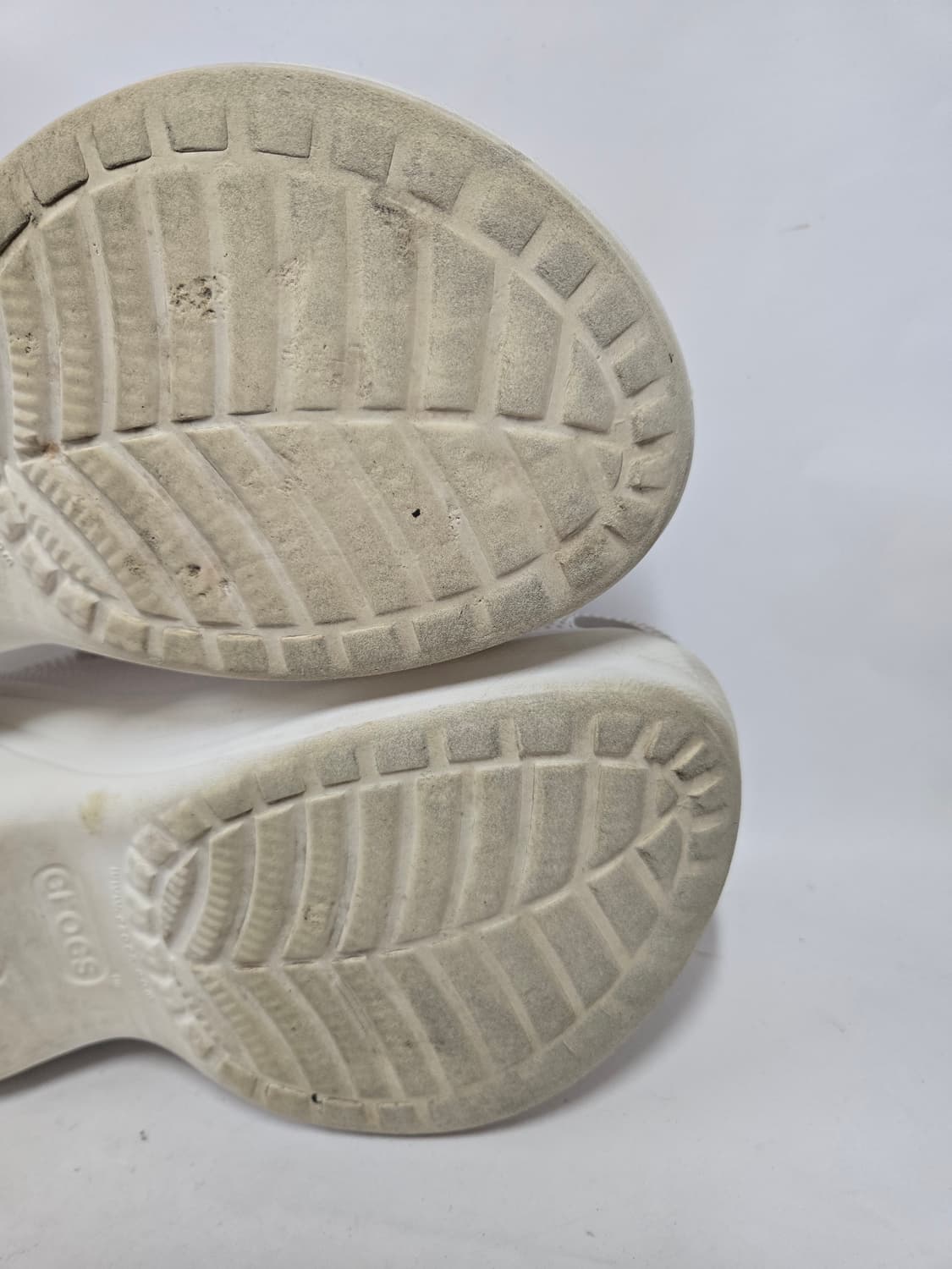 크록스 흰색 샌들 W9 곰돌이 지비츠 255~260 상품이미지7