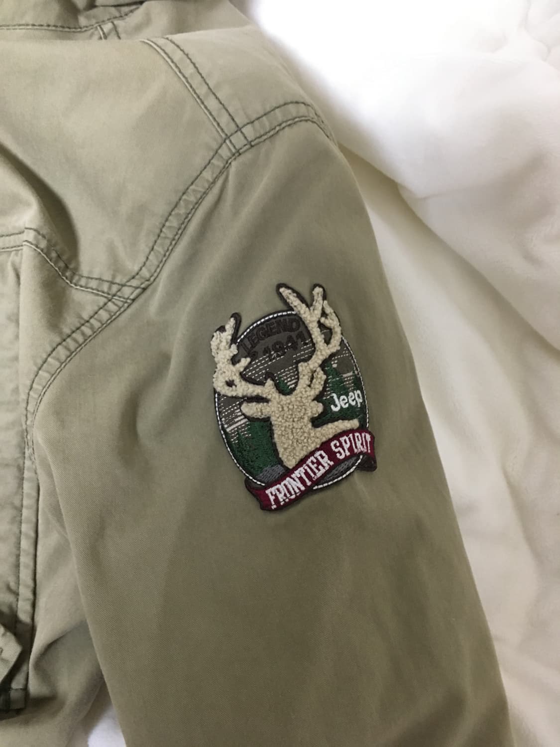 (vtg) 지프 양털 야상 상품이미지4